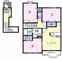 グラディートⅠの物件間取画像